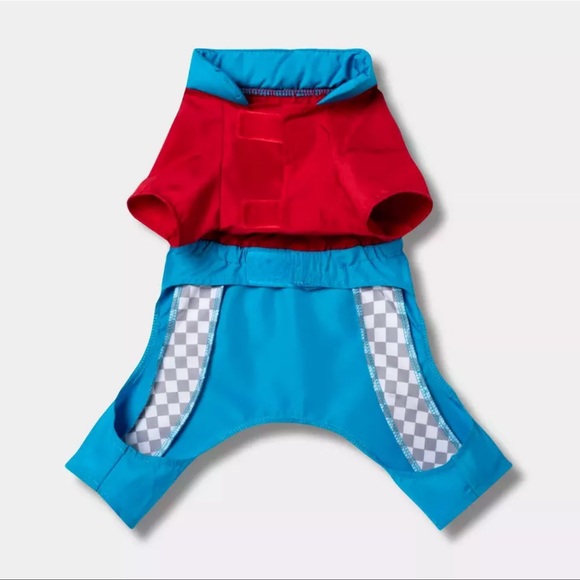 Hyde & EEK! Boutique Race Car Driver Dog and Cat Costume - X-Large - Picture 3 of 5